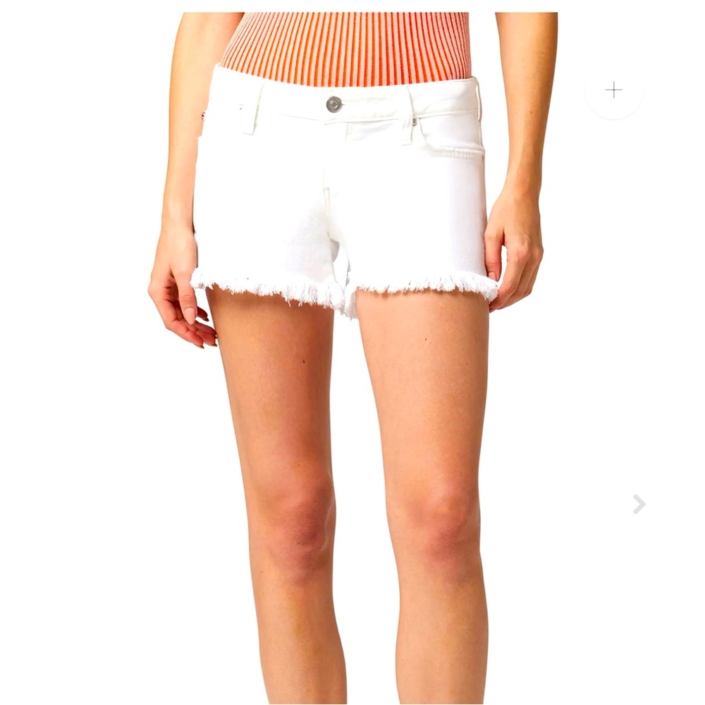 NWT Hudson Croxley High-Rise Short in White- 31